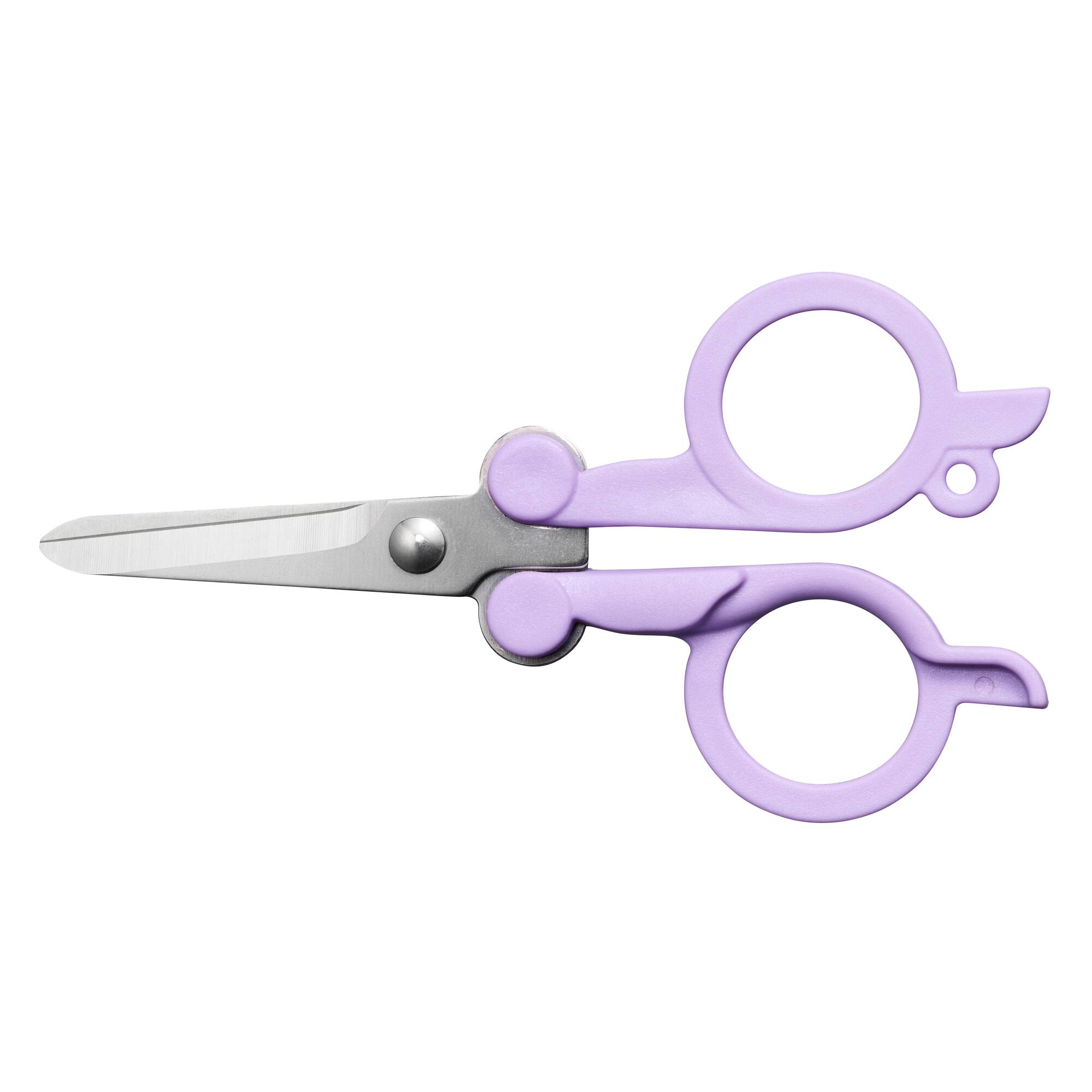 Fiskars® 4" Ultra Lilac Folding Scissors